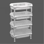 Regál UH ovál 4 patra 52x32cm – Sleviste.cz