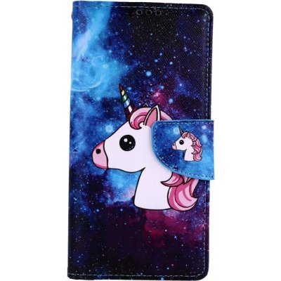 Pouzdro TopQ Xiaomi Redmi Note 8 Pro knížkové Space Unicorn – Zboží Mobilmania