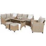 Zahradní souprava Home&Garden LAGOS BEIGE / ECRU – Sleviste.cz