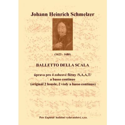 Schmelzer Johann Heinrich Balletto della Scala úprava Archív Kroměříž A 756 – Sleviste.cz