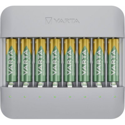 Varta Eco Charger Multi Recycled + 8x AA 2100 mAh 57682 101 121 – Zboží Mobilmania