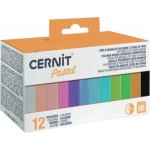 Cernit Modelovací hmota sada 12x25g Pastel – Sleviste.cz
