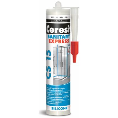 Ceresit CS 25 sanitární silikon 280 g white – Zboží Mobilmania