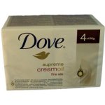 Dove Supreme Fine Silk toaletní mýdlo 4 x 100 g – Zboží Dáma