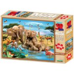 PRIME 3D puzzle Slůňata 63 ks – Hledejceny.cz