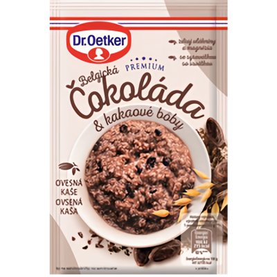 Dr. Oetker Premium Ovesná kaše Belgická čokoláda 55 g – Zboží Dáma
