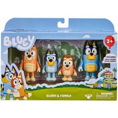 Moose Bluey and family