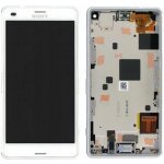 LCD Displej + Dotykové sklo + Rám Sony Xperia Z3 Compact – Zboží Živě