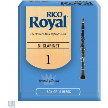 Plátky Rico Royal B Klarinet 10Ks *1