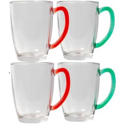 United Colors of Benetton Rainbow Glass zelená červená 4 x 300 ml – Hledejceny.cz