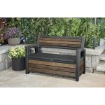 Keter Deco Garden Bench Walnut 261839 – Zbozi.Blesk.cz