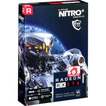 Sapphire Radeon RX 570 NITRO+ 8GB DDR5 11266-09-20G