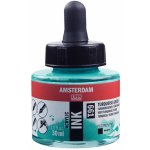 Amsterdam Acrylic Ink 30 ml 661 Turquoise Green – Zboží Mobilmania