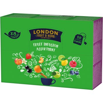 London Fruit & Herb čaj Ovocná směs box 80 sáčků