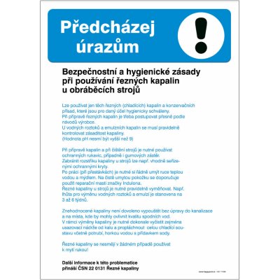Značka Bezpečnostní a hygienické zásady při používání ... – Hledejceny.cz