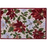 SCANquilt prostírání motiv vánoční hvězda bíločervená 30x45cm – Zboží Mobilmania