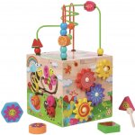 2Kids Toys Motorická kostka s labyrintem Veselá zvířátka – Hledejceny.cz
