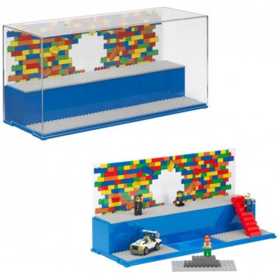 LEGO® 5006157 Vitrína na hraní modrá – Zboží Mobilmania