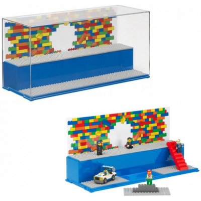 LEGO® 5006157 Vitrína na hraní modrá – Sleviste.cz