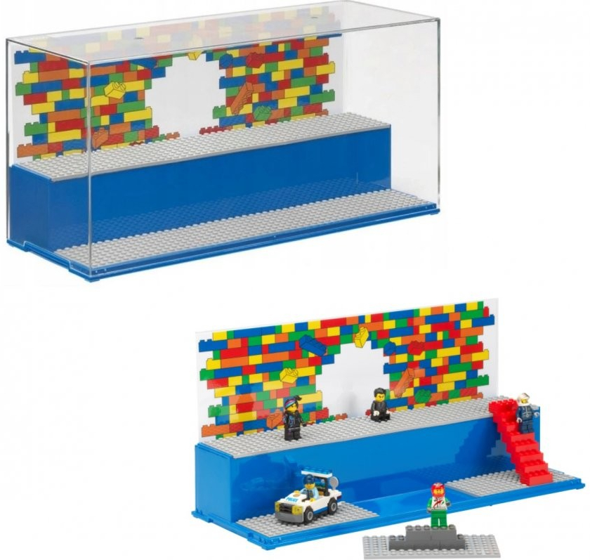 LEGO® 5006157 Vitrína na hraní modrá