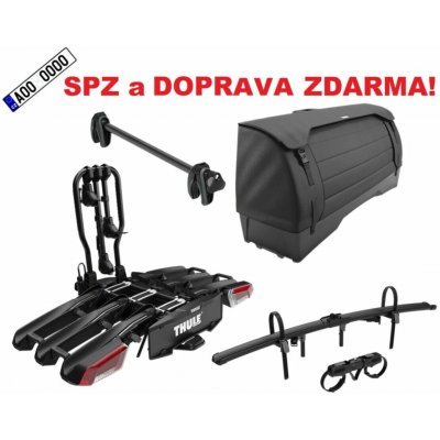 Thule EasyFold 3 + Box Thule Onto2 + adaptér pro 4. kolo + rameno – Hledejceny.cz