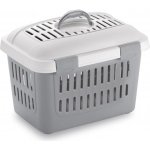 Stefanplast Gulliver Midi bílá ocelově 45 x 33 x 33 cm – Zboží Dáma