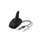 4CARMEDIA Anténa SHARK AM, FM DIN černá 12VDC Zesílení AM:2dB | Zboží Auto