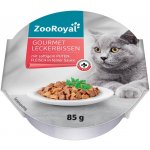 ZooRoyal Gourmet chutné kousky šťavnatého krůtího masa v jemné omáčce 12 x 85 g – Hledejceny.cz