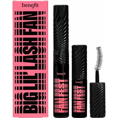 Benefit Řasenka Fan Fest Fanning & Volumizing Mascara Hyper Black 8,5 ml – Zboží Dáma
