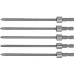 Makita sada bitů PH2 130 mm 5 ks 199155-7 – Zboží Mobilmania