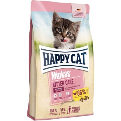 Happy Cat Minkas Kitten Care Geflügel 1,5 kg – Hledejceny.cz