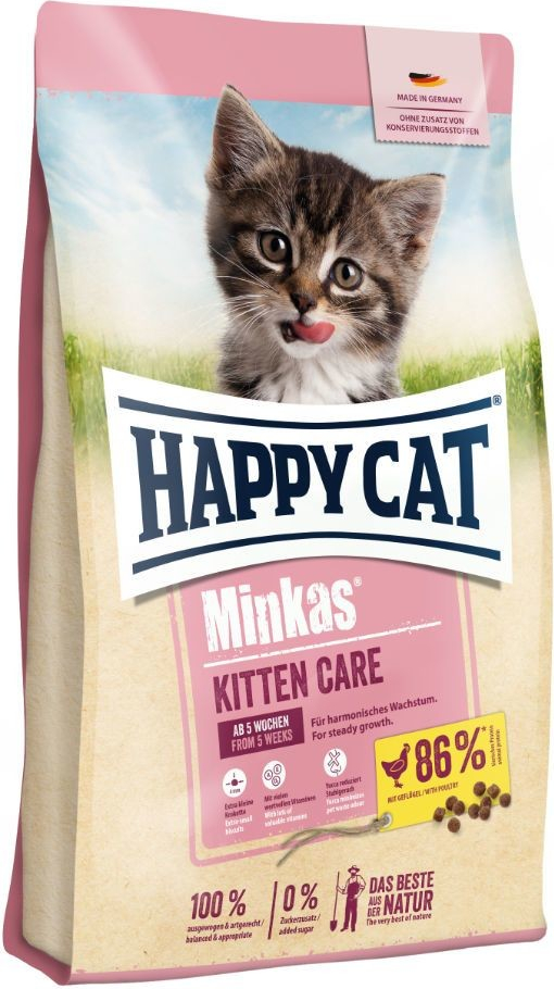 Happy Cat Minkas Kitten Care Geflügel 1,5 kg