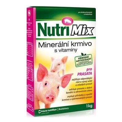 Nutri MIX - Minerální krmivo pro selata a prasata 3 kg – Zbozi.Blesk.cz