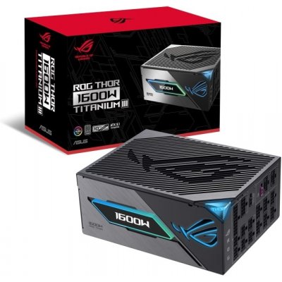 Asus ROG-THOR-1600P3-GAMING 1600W 90YE00V1-B0NA00 – Zboží Živě