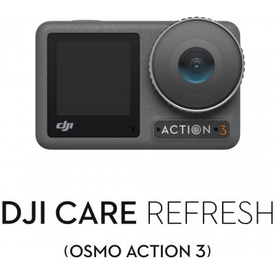 DJI Care Refresh 1-Year Plan (Osmo Action 3) CP.QT.00006769.01 – Hledejceny.cz