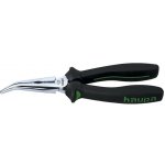 210398 Kleště telefonní dlouhé zahnuté 200 mm, natočení konce 45°, DIN ISO 5745, Haupa – Zboží Dáma