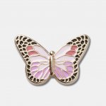 Odznáček Jibbitz – Pink Elevated Colorful Butterfly – Hledejceny.cz