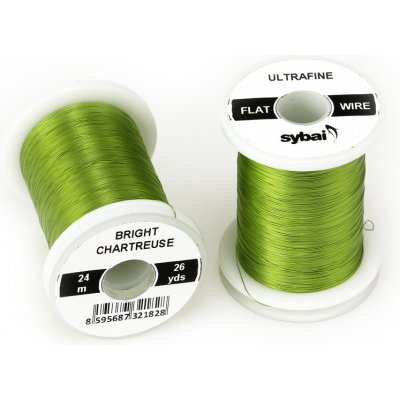 Sybai Drátek Flat Colour Wire Ultrafine Bright Chartreuse – Hledejceny.cz