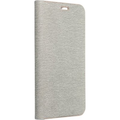 Pouzdro Forcell LUNA Book Gold Huawei P20 Lite stříbrné – Zboží Živě