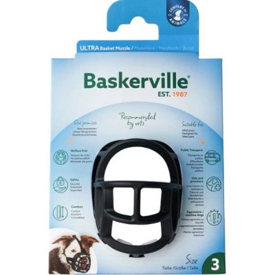 The Company of Animals B.V. Náhubek Baskerville Ultra velikost 3 – Zboží Mobilmania