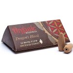 Song of India Vonné kužely Organic Tekoucí dým Dragon's Blood 12 ks – Zboží Dáma