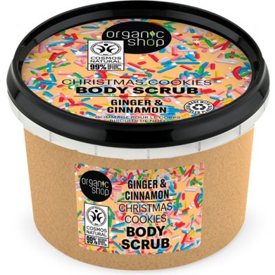 ORGANIC SHOP tělový peeling Vánoční cukroví 250 ml – Sleviste.cz