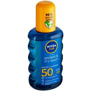 Nivea Sun Protect & Dry Touch neviditelný spray na opalování SPF50 200 ml