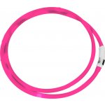 Kruh na krk s LED světýlky růžový 150 cm – Zboží Dáma