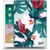 Pouzdro na tablet Picasee silikonový Apple iPad 9.7" 2018 6. gen Rhododendron čiré