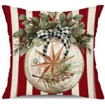 Textilomanie Vánoční CHRISTMAS BALL červený 45 x 45 cm – Sleviste.cz