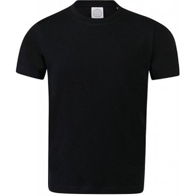 SF Minni Dětské strečové tričko Černá – Zboží Dáma