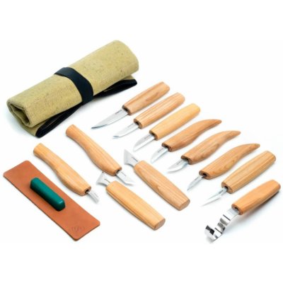 BeaverCraft řezbářská sada Wood Carving Set of 12 Knives – HobbyKompas.cz