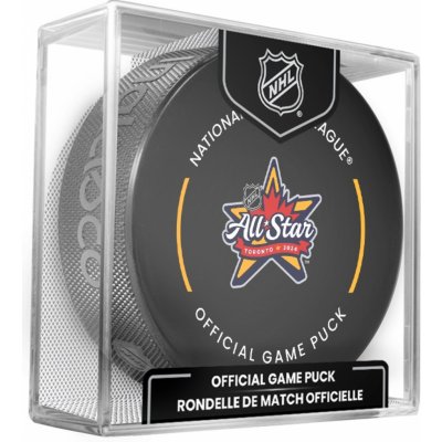 Inglasco / Sherwood Puk 2024 All-Star Toronto Officially Licensed Game Puck Design – Zboží Mobilmania