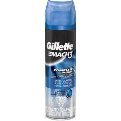 Gillette Mach 3 Smoothing gel na holení 200 ml – Zbozi.Blesk.cz